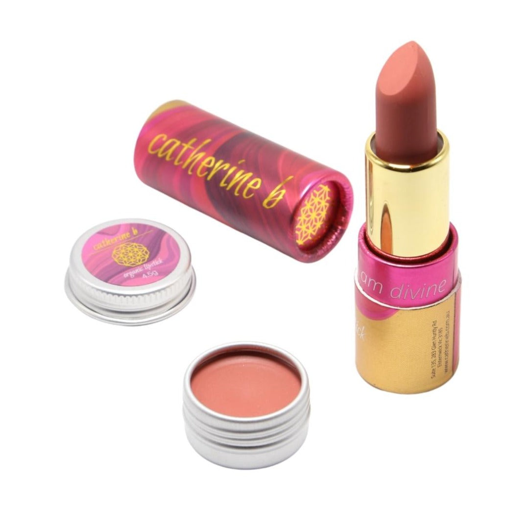 Soft Nude Dusky Pink Organic Lipstick