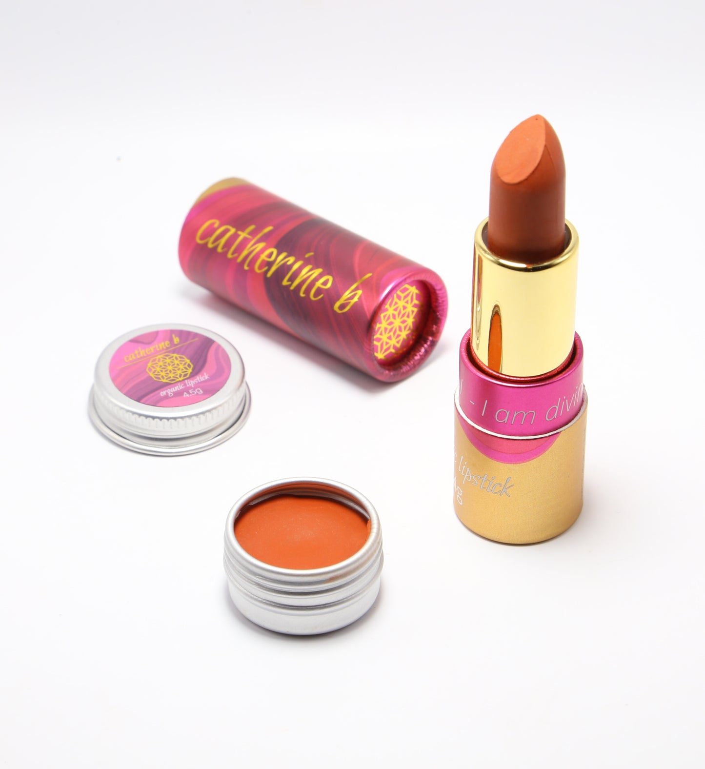 Revive - Burnt Orange Gold Organic Long Lasting Lipstick