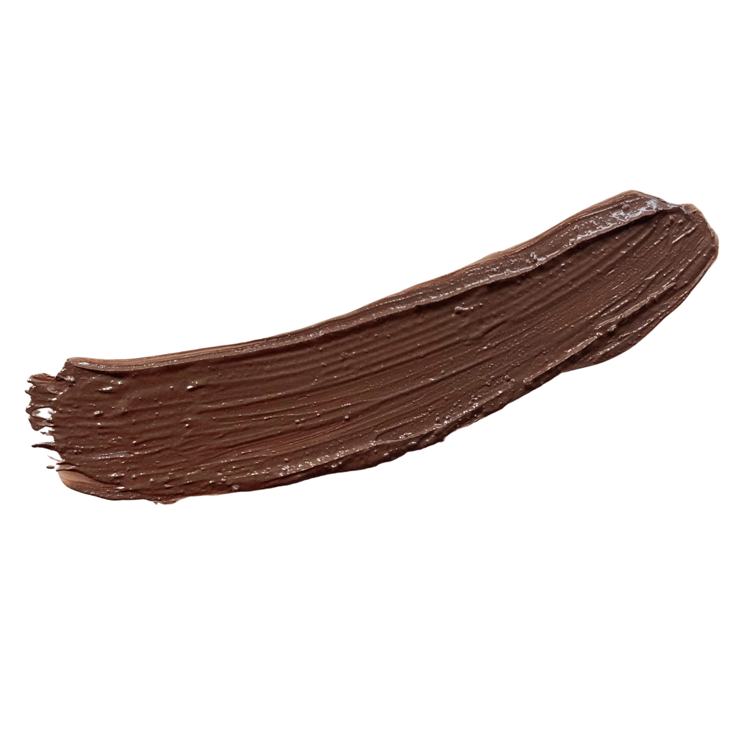 Mesmerising - Dark Skin Warm Undertone Cream Organic Foundation swatch on white background