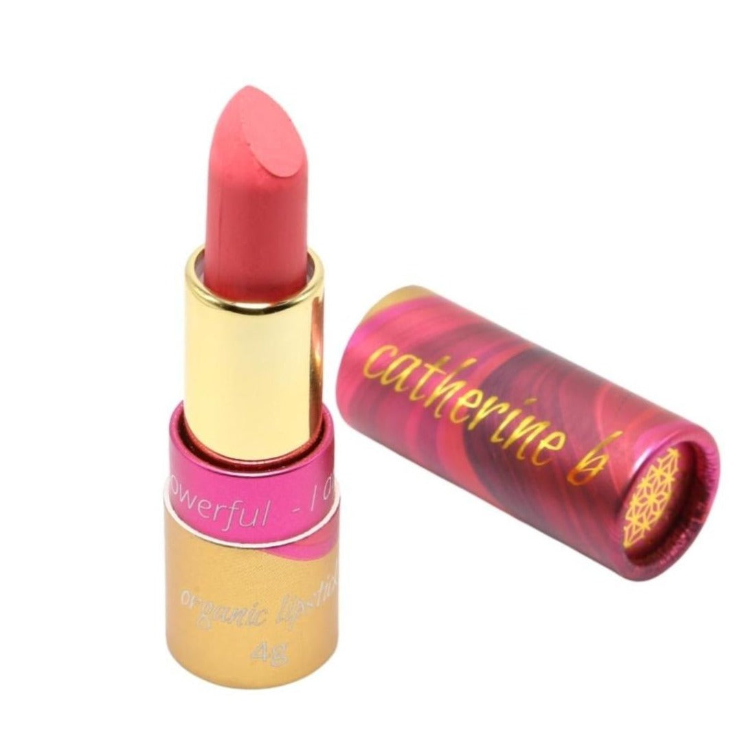 Panache - Vibrant Neon Pink Peach Organic Long Lasting Lipstick
