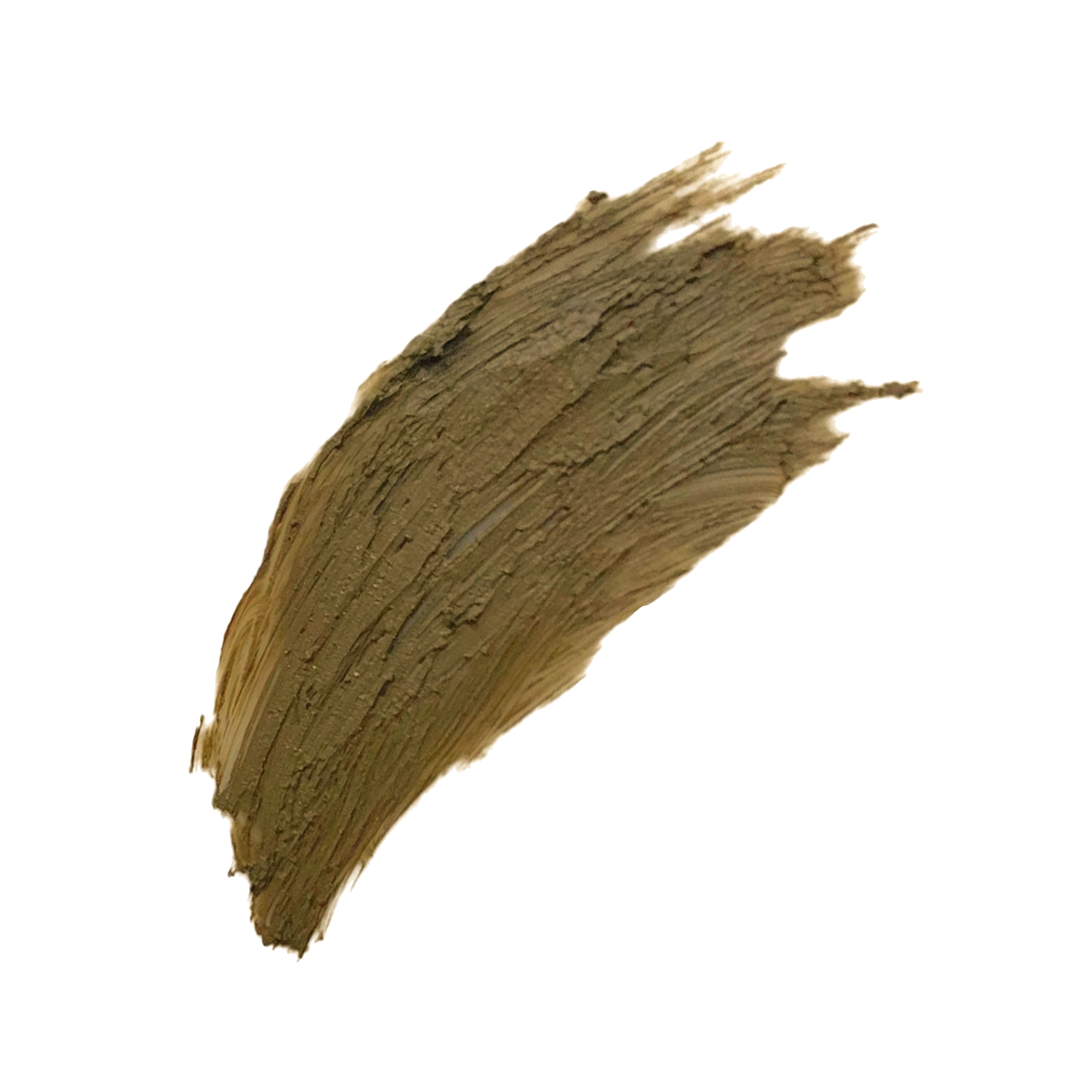 Blonde yellow based eyebrow pomade swatch on white background
