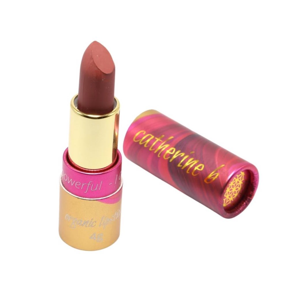 Mystic - Dark Rich Neutral Purple Brown Long Lasting Organic Lipstick 4g tube