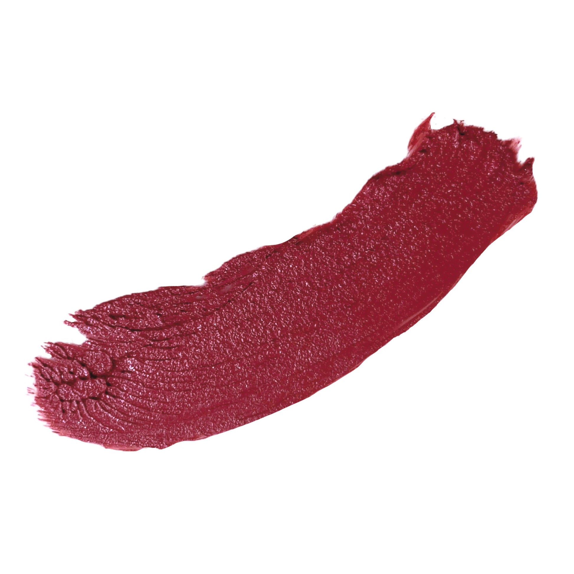 Patience blush dusky rose with purple undertone swatch of blush on white background
