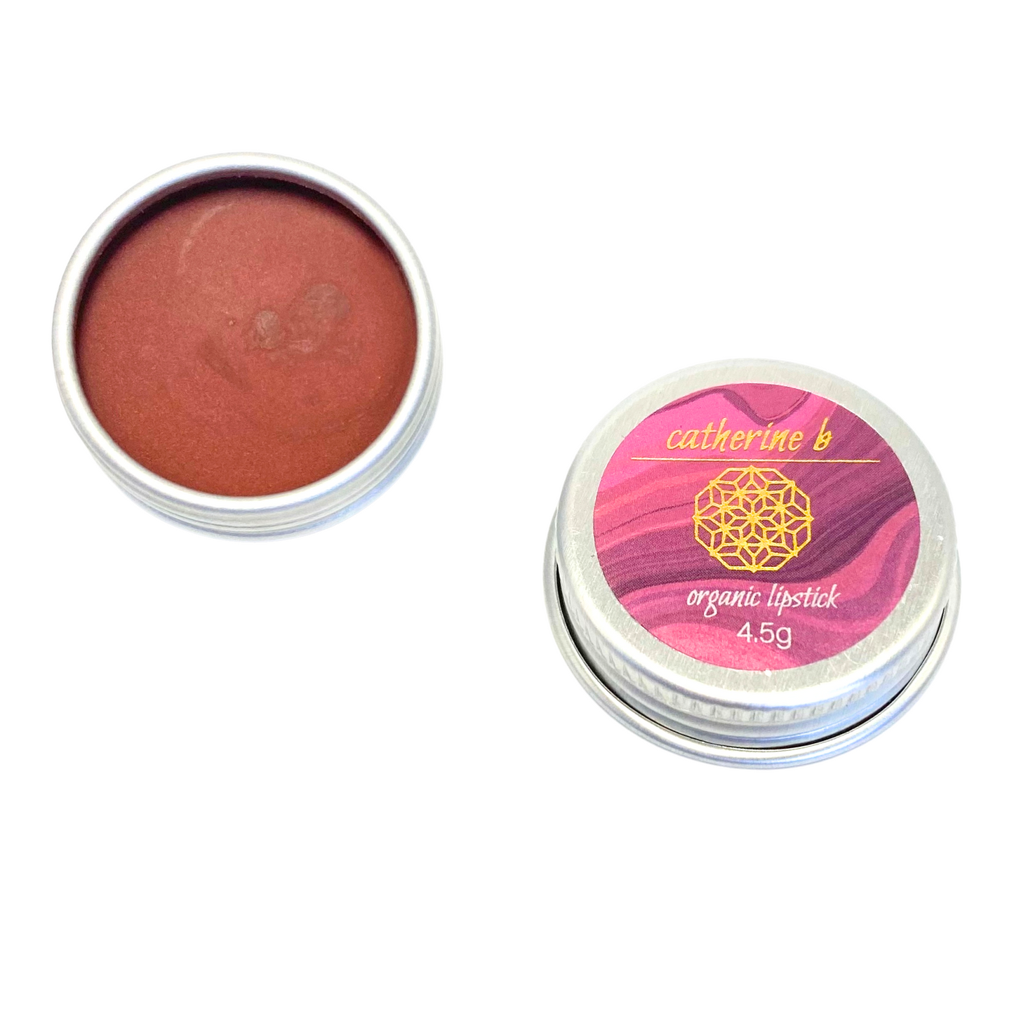 Serenity - Bronze Pink Dark Neutral Organic Long Lasting Lipstick