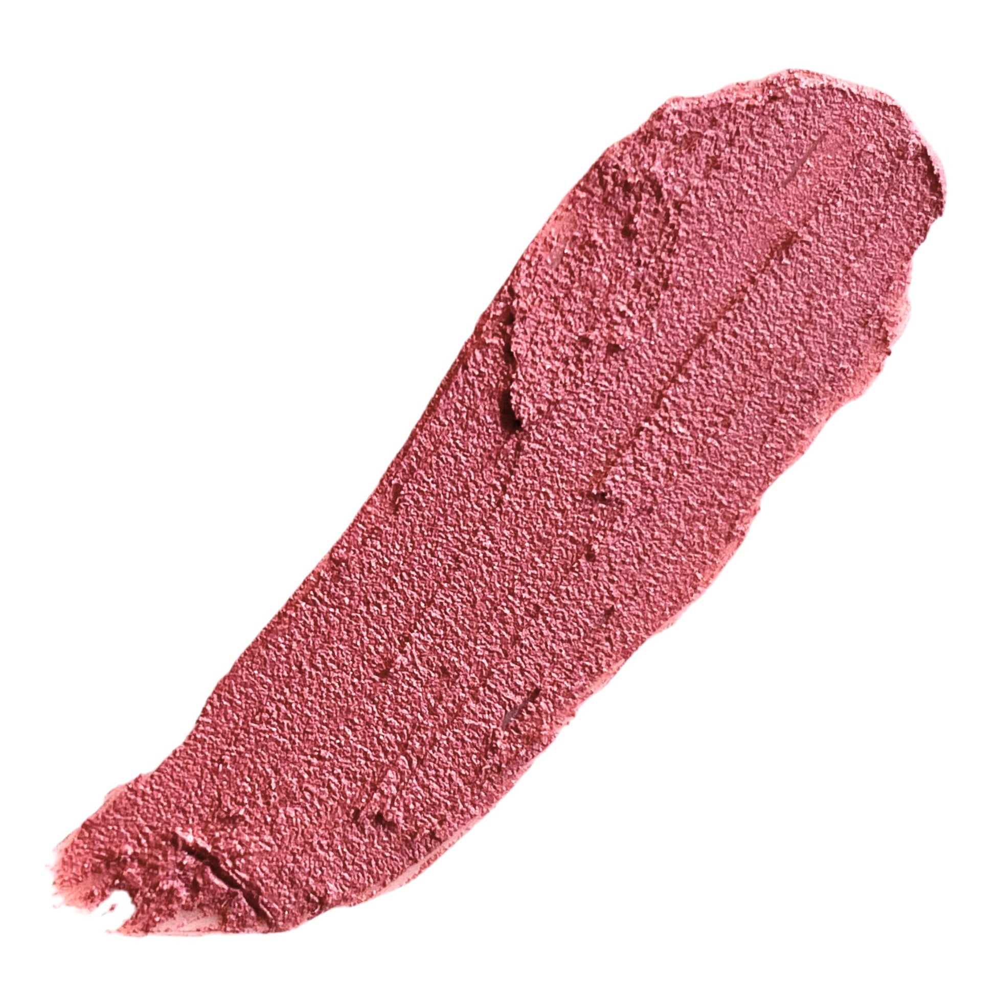 Tenacity soft pink cream blush smear on white background