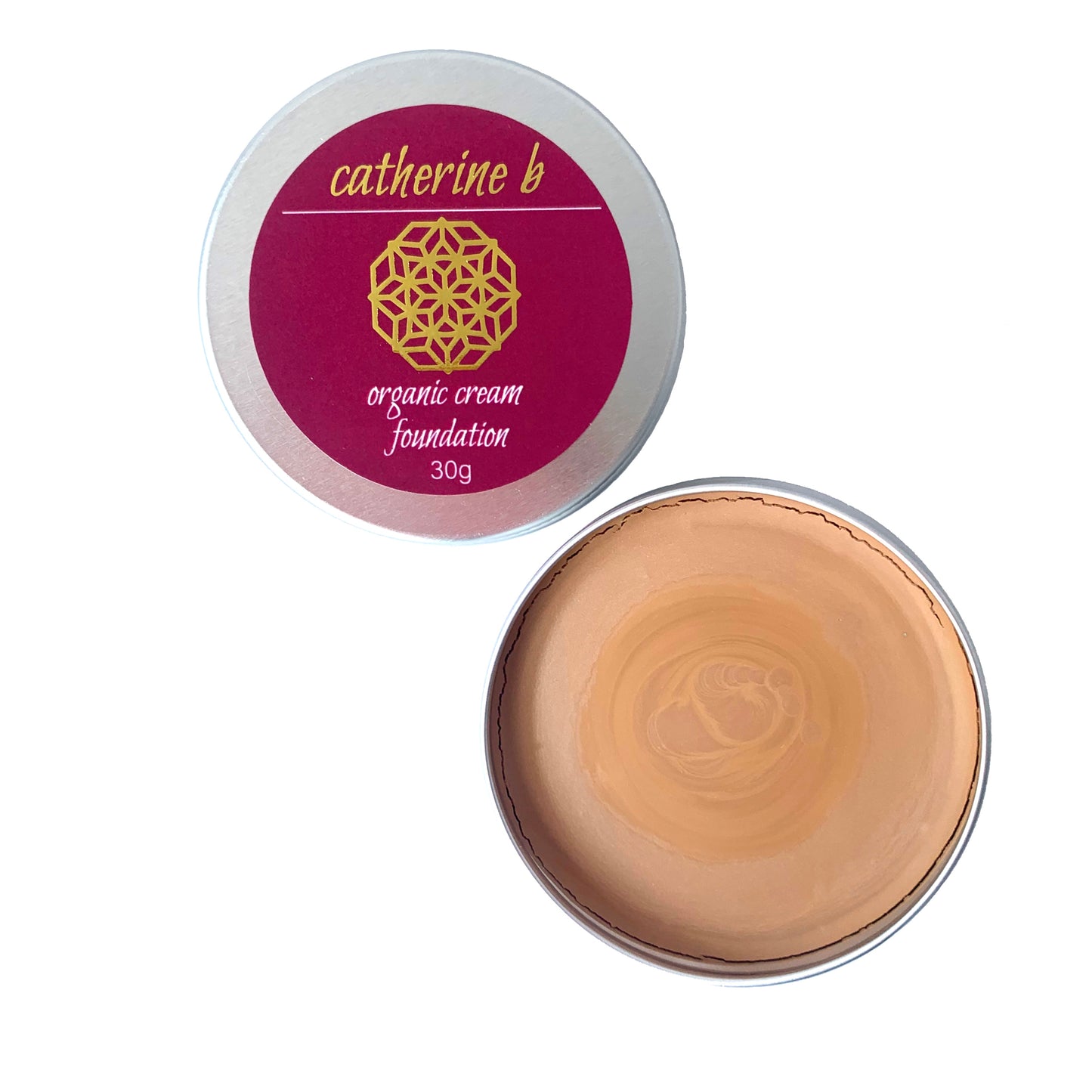 Elegant - Medium Yellow & Olive Undertone Organic Foundation