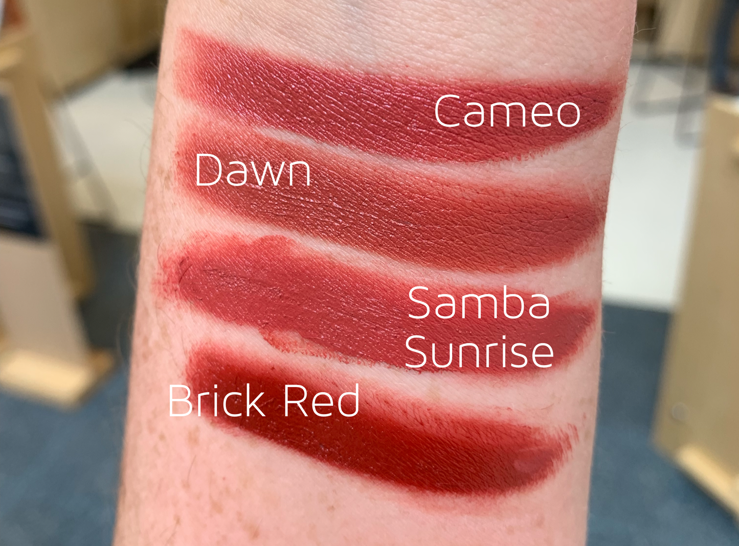 Brick Red - Rich Orange Red Organic Long Lasting Lipstick