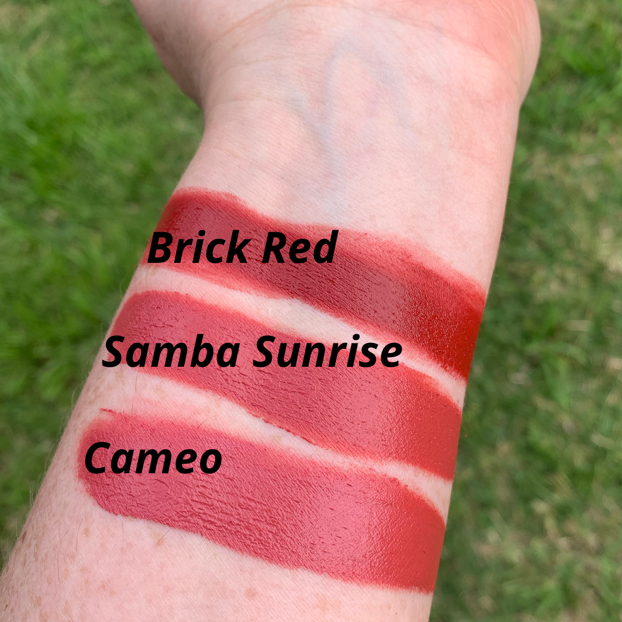 Brick Red - Rich Orange Red Organic Long Lasting Lipstick