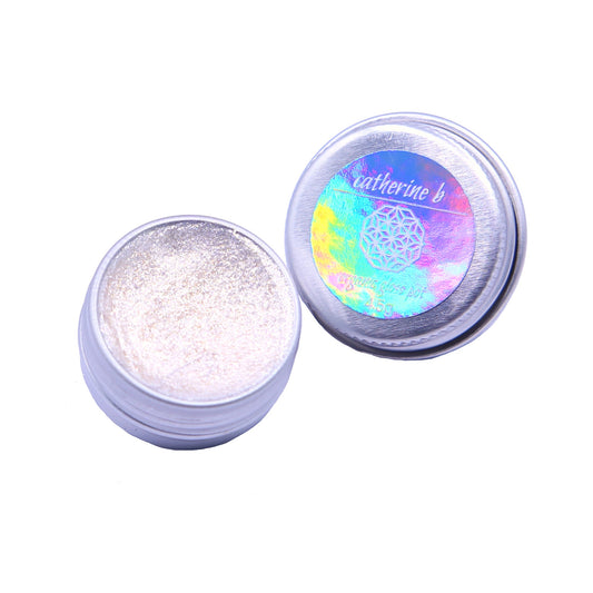 White Gold Shimmer Gloss Pot