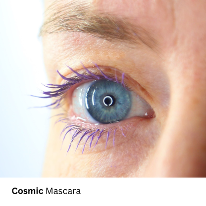 Organic Volumising Mascara that last all day, doesn't smudge and safe for sensitive eyes.