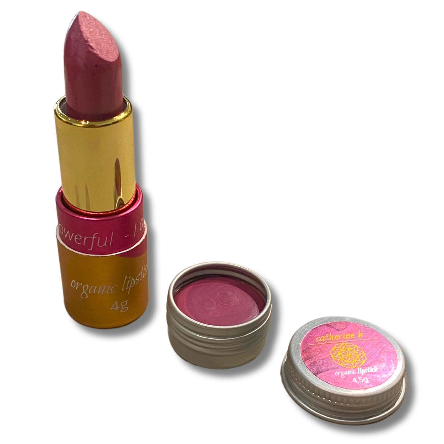 Admire - Soft neutral pink with a pearl sheen, long lasting organic lipstick