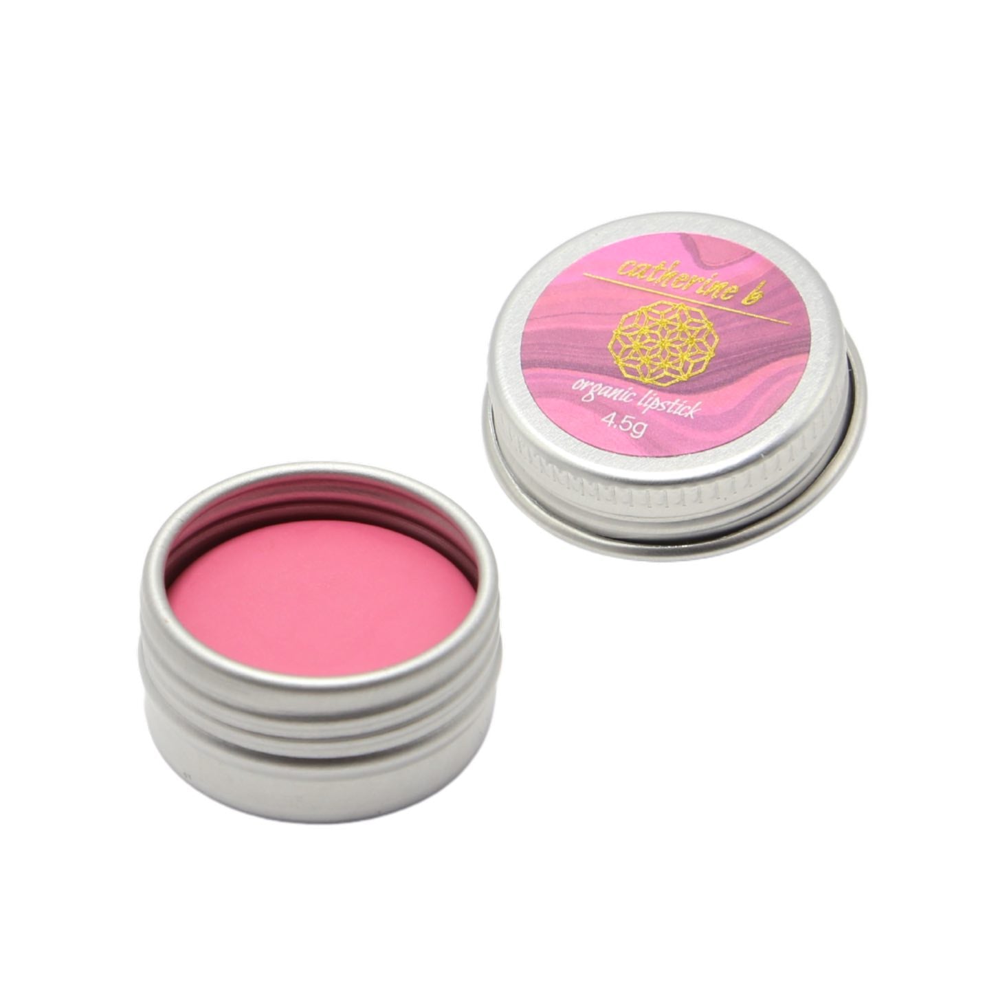 Connect - Soft Baby Pink Organic Lipstick 4.5g tin