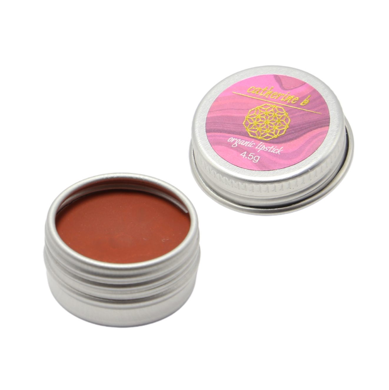 Cordovan - Rich Red Brown Organic Lipstick 4.5g tin 