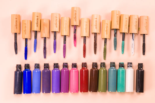 14 coloured mascaras