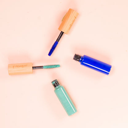 Organic Volumising Mascara that last all day, doesn't smudge and safe for sensitive eyes.